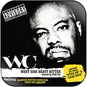 WC Westside Heavy Hitter Album Cover Sticker WC Westside Heavy Hitter Album Cover Sticker