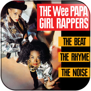 Wee Papa Girl Rappers The Beat The Rhyme The Noise Album Cover Sticker Wee Papa Girl Rappers The Beat The Rhyme The Noise Album Cover Sticker