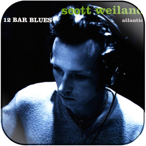 Scott Weiland 12 Bar Blues Album Cover Sticker Scott Weiland 12 Bar Blues Album Cover Sticker