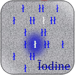 When Saints Go Machine Iodine Album Cover Sticker When Saints Go Machine Iodine Album Cover Sticker