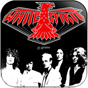 White Spirit 21 Grams Album Cover Sticker White Spirit 21 Grams Album Cover Sticker