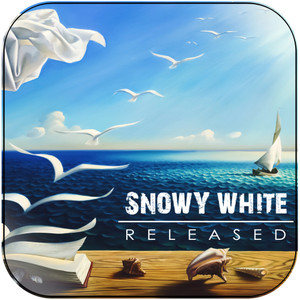 Snowy White Released Album Cover Sticker Snowy White Released Album Cover Sticker
