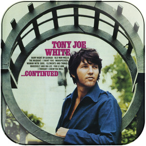 Tony Joe White Continued Album Cover Sticker