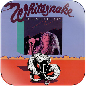 Whitesnake Snakebite-3 Album Cover Sticker Whitesnake Snakebite-3 Album Cover Sticker