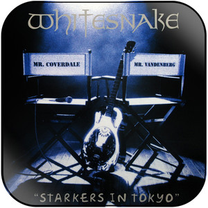 Whitesnake Starkers In Tokyo Album Cover Sticker Whitesnake Starkers In Tokyo Album Cover Sticker