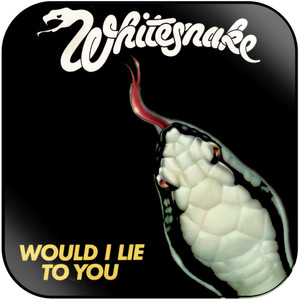 Whitesnake Would I Lie To You Album Cover Sticker Whitesnake Would I Lie To You Album Cover Sticker
