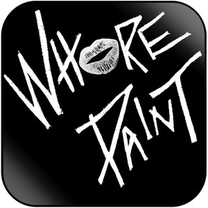Whore Paint Menarchy Album Cover Sticker Whore Paint Menarchy Album Cover Sticker