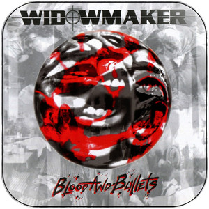 Widowmaker Blood And Bullets Album Cover Sticker Widowmaker Blood And Bullets Album Cover Sticker