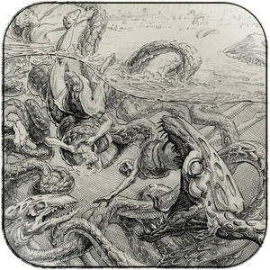 Wildernessking Elemental Nightmares I Album Cover Sticker Wildernessking Elemental Nightmares I Album Cover Sticker
