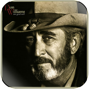 Don Williams One Good Well Album Cover Sticker Don Williams One Good Well Album Cover Sticker