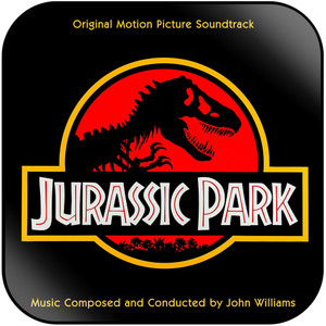 John Williams Jurassic Park Music From The Original Motion Picture Soundtr-2 Album Cover Sticker John Williams Jurassic Park Music From The Original Motion Picture Soundtr-2 Album Cover Sticker