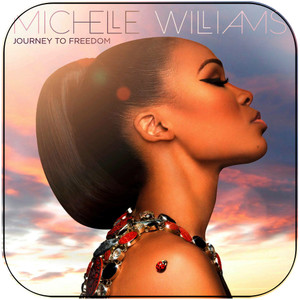 Michelle Williams Journey To Freedom Album Cover Sticker Michelle Williams Journey To Freedom Album Cover Sticker