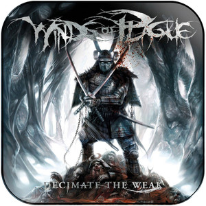 Winds of Plague Decimate The Weak Album Cover Sticker Winds of Plague Decimate The Weak Album Cover Sticker