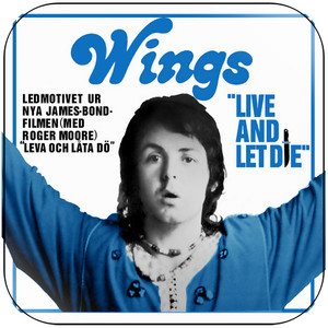 Wings Live And Let Die I Lie Around-3 Album Cover Sticker