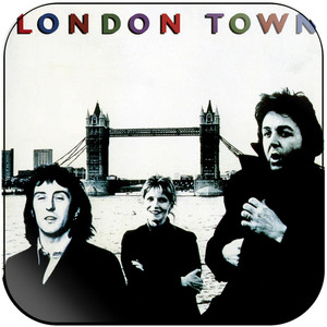 Wings London Town Album Cover Sticker