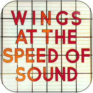 Wings Wings At The Speed Of Sound Album Cover Sticker