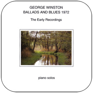 George Winston Ballads And Blues 1972 Album Cover Sticker
