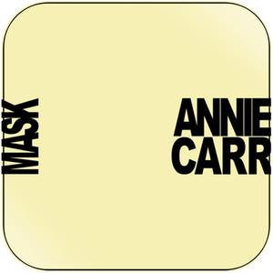 Wires on Fire Annie Carr Mask Album Cover Sticker Wires on Fire Annie Carr Mask Album Cover Sticker
