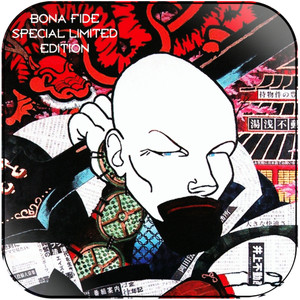 Wishbone Ash Bona Fide-1 Album Cover Sticker