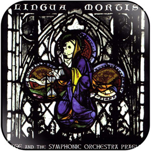 Rage lingua mortis Album Cover Sticker Album Cover Sticker
