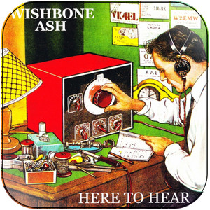 Wishbone Ash Here To Hear Album Cover Sticker Wishbone Ash Here To Hear Album Cover Sticker