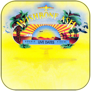 Wishbone Ash Live Dates Album Cover Sticker