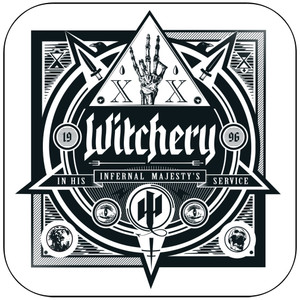 Witchery In His Infernal Majestys Service Album Cover Sticker Witchery In His Infernal Majestys Service Album Cover Sticker