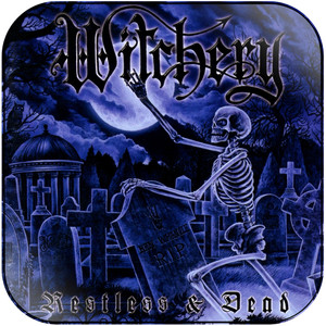 Witchery Restless Dead Album Cover Sticker Witchery Restless Dead Album Cover Sticker
