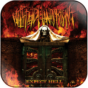 With Dead Hands Rising Expect Hell Album Cover Sticker With Dead Hands Rising Expect Hell Album Cover Sticker