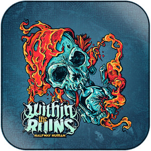 Within the Ruins Halfway Human Album Cover Sticker Within the Ruins Halfway Human Album Cover Sticker