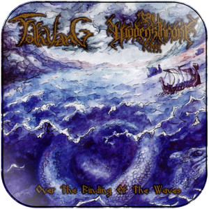 Wodensthrone Over The Binding Of The Waves Album Cover Sticker