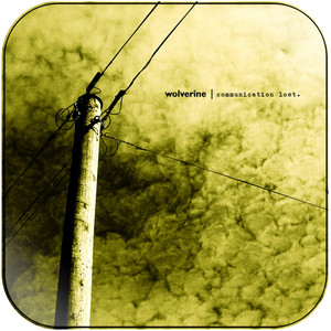 Wolverine Communication Lost Album Cover Sticker Wolverine Communication Lost Album Cover Sticker