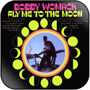 Bobby Womack Fly Me To The Moon Album Cover Sticker