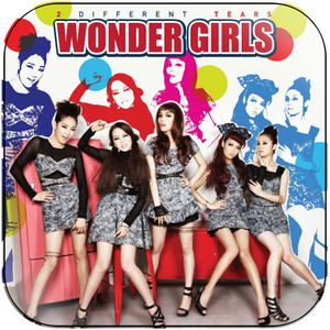Wonder Girls 2 Different Tears Album Cover Sticker