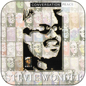 Stevie Wonder Conversation Peace Album Cover Sticker