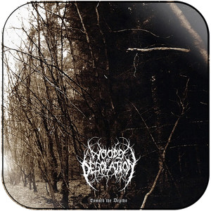 Woods of Desolation Toward The Depths Album Cover Sticker Woods of Desolation Toward The Depths Album Cover Sticker