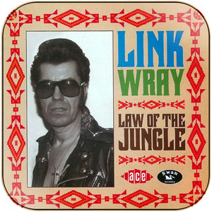 Link Wray Law Of The Jungle Album Cover Sticker Link Wray Law Of The Jungle Album Cover Sticker