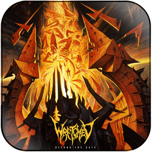 Wretched Beyond The Gate Album Cover Sticker Wretched Beyond The Gate Album Cover Sticker
