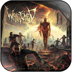 Wretched Son Of Perdition Album Cover Sticker Wretched Son Of Perdition Album Cover Sticker