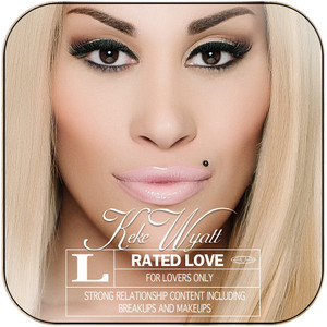Keke Wyatt Rated Love Album Cover Sticker Keke Wyatt Rated Love Album Cover Sticker
