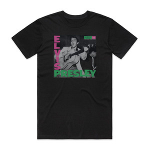 Elvis Presley Elvis Presley Album Cover T-Shirt Black Elvis Presley Elvis Presley Album Cover T-Shirt Black