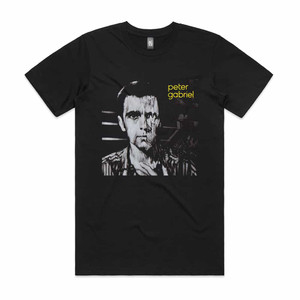Peter Gabriel Peter Gabriel Album Cover T-Shirt Black Peter Gabriel Peter Gabriel Album Cover T-Shirt Black