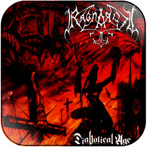 Ragnarok diabolical age Album Cover Sticker Album Cover Sticker