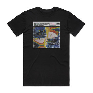 The Moody Blues Days Of Future Passed Album Cover T-Shirt Black The Moody Blues Days Of Future Passed Album Cover T-Shirt Black