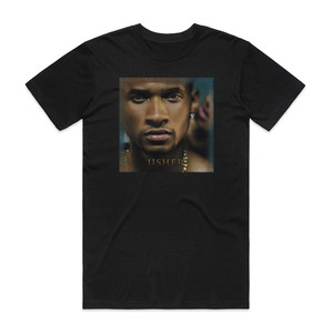 Usher Confessions Album Cover T-Shirt Black Usher Confessions Album Cover T-Shirt Black