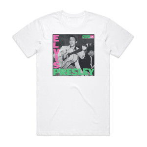 Elvis Presley Elvis Presley Album Cover T-Shirt White Elvis Presley Elvis Presley Album Cover T-Shirt White