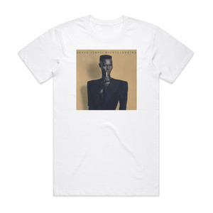 Grace Jones Nightclubbing Album Cover T-Shirt White Grace Jones Nightclubbing Album Cover T-Shirt White