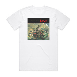 Live Throwing Copper Album Cover T-Shirt White Live Throwing Copper Album Cover T-Shirt White
