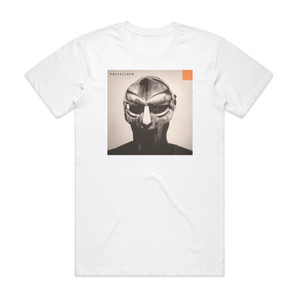 Madvillain Madvillainy Album Cover T-Shirt White Madvillain Madvillainy Album Cover T-Shirt White