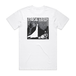 Procol Harum Procol Harum Album Cover T-Shirt White Procol Harum Procol Harum Album Cover T-Shirt White
